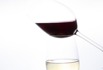 glass of red wine