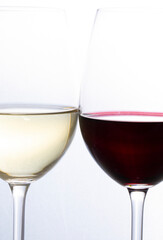 glass of wine. Wine glass. Background. 