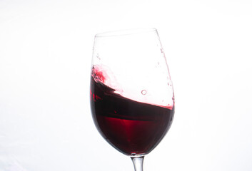 glass of red wine