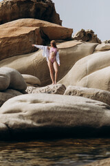 Greece, Halkidiki, Macedonia, Central Macedonia, Aegean Sea, Afitos, Kasandria
