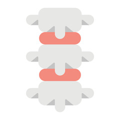spine flat icon