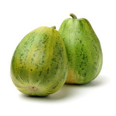 muskmelon on a white background 
