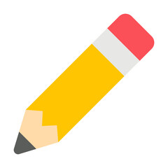 pencil flat icon