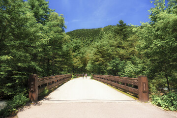 田代橋からハイキング