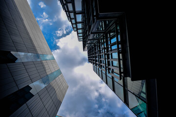Modern buildings