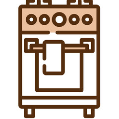 stove one color icon