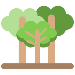 tree flat icon