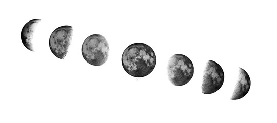 negative phases moon  © Marzia