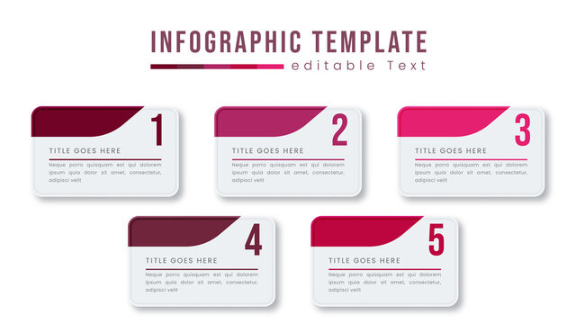 Colorful Business Info graphic design template Vector with icons and options or steps. Can be used for process diagram, presentations, work-flow layout, banner, flowchart, info graph