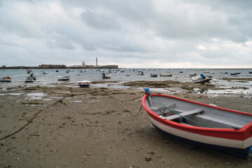 Playa de la calet aen cadiz 