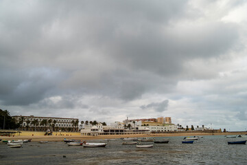 Playa de la calet aen cadiz 