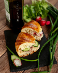 pate with vegetables