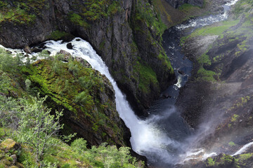 Fototapeta na wymiar Vøringsfossen in Norway 2