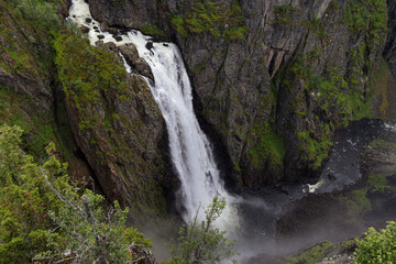 Fototapeta na wymiar Vøringsfossen in Norway