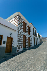 The small town of Santa Lucia in Gran Canaria