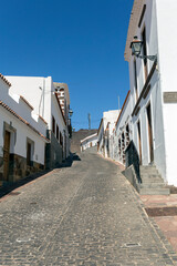 Fototapeta na wymiar The small town of Santa Lucia in Gran Canaria