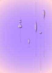 Abstract gradient lilac background with unusual shapes for the design of banners, websites, textiles.