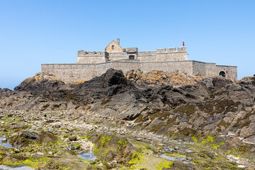 the Fort National in Saint Malo