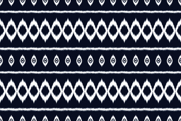 Ethnic geometric pattern native fabric design abstract background.