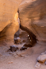 Barranco de Las Vacas rock formations in Gran Canaria