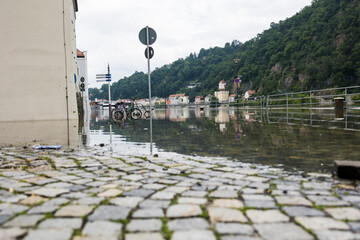 Hochwasser, Passau, Bayern