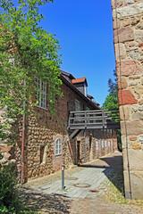 Fototapeta na wymiar Zeven: ehemaliges Kloster Zeven/Konventsgebäude (12. Jh., Niedersachsen)