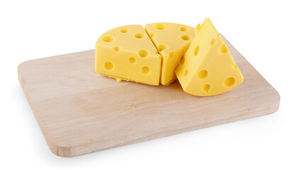 cheese isolated on white background