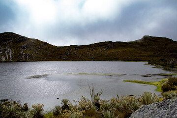 lake in the mountains