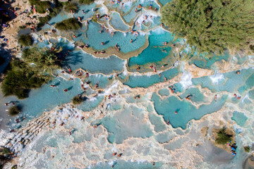 Saturnia free hot springs