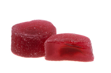 gummy candy isolated