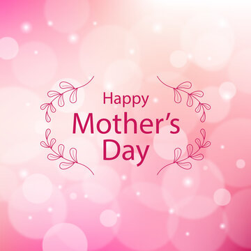 Blurred Mothers Day Background