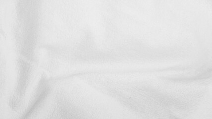 Obraz premium Organic Fabric cotton backdrop White linen canvas crumpled natural cotton fabric Natural handmade linen top view background organic Eco textiles White Fabric linen texture