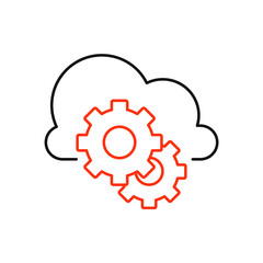 processing icons symbol vector elements for infographic web