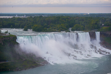 View of Horseshoe Fall, Niagara Falls, Ontario, Canada.