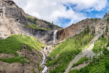 Bridal Veil falls in Telluride, Colorado