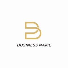 Obraz premium logo design creative letter B and C