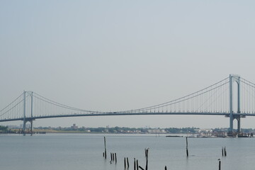 Fototapeta na wymiar Whitestone Bridge in New York City