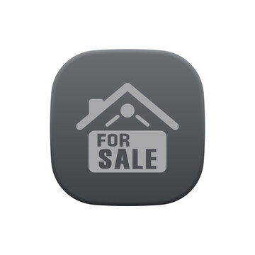Home For Sale Sign - Sticker