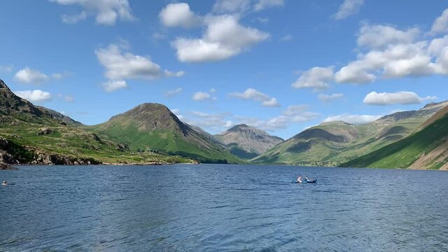 Timelapse of Wast Water in Lake District, UK