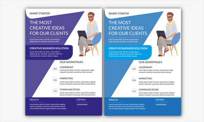 Creative Business Corporate Design Flyer Template
