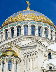 Obraz premium Kronstadt Naval cathedral
