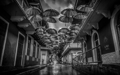 gothic church in the town