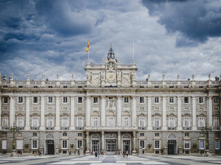 Obraz premium Royal Palace of Madrid 
