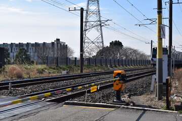 鉄道線路の踏切