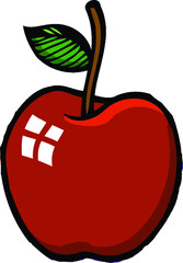 red school apple
