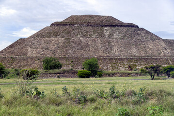 Fototapeta na wymiar Mexico - Pyramid of the Sun