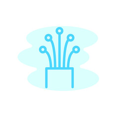 Illustration Vector Graphic of Cable icon