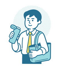 Men in suits with my bottle