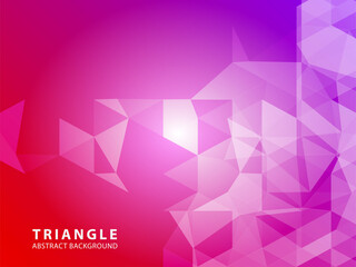 Triangle Abstract background - Vector