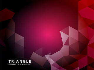 Triangle Abstract background - Vector